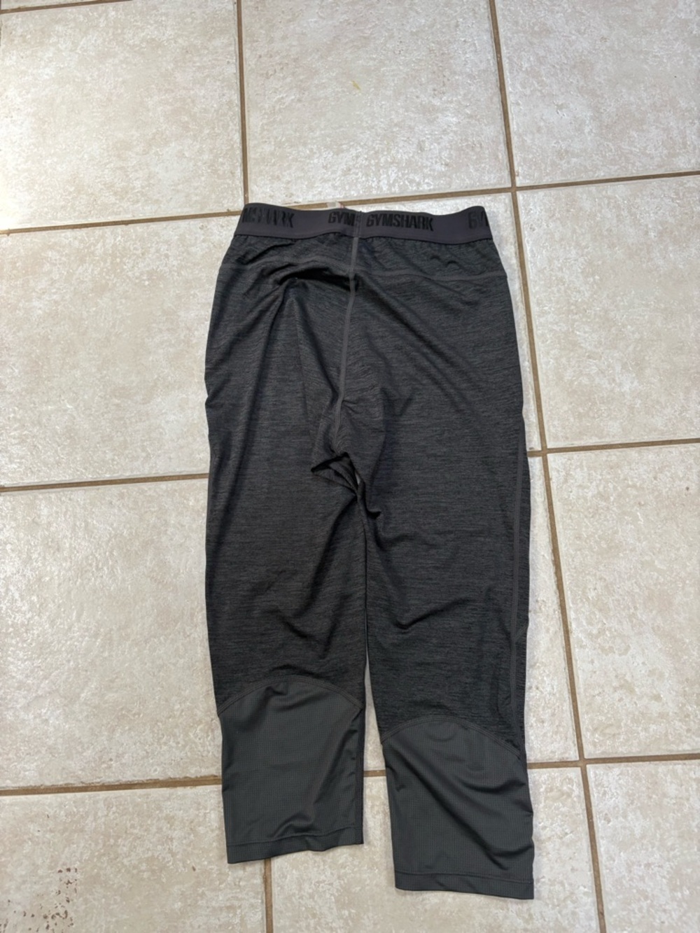 Gymshark Men’s Dark Gray Athletic Compression Joggers